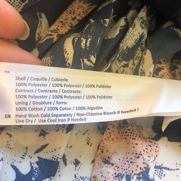 Band of Gypsies Navy Blush Bustier Sundress Small - Picture 7 of 7